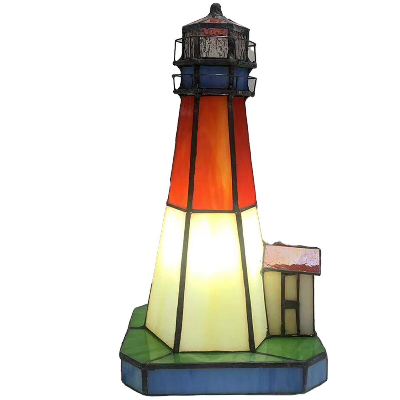 Online Red Glass Tower Lighthouse Exhibition