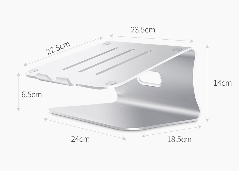 Support à dissipation thermique élevée pour ordinateur portable