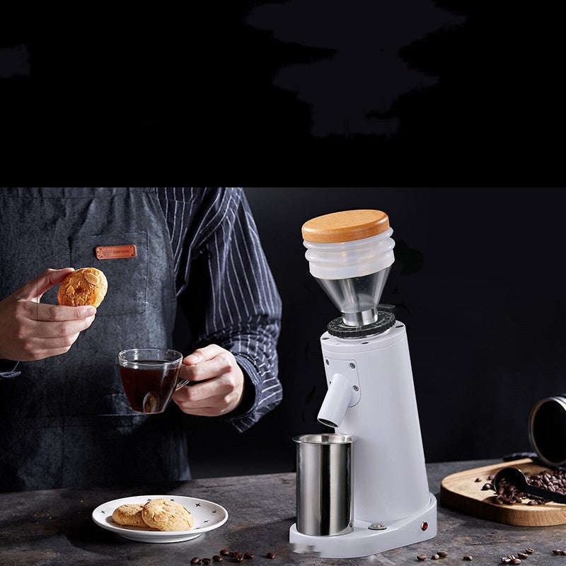 Electric Bean Grinder Hand Flushing Italian Style