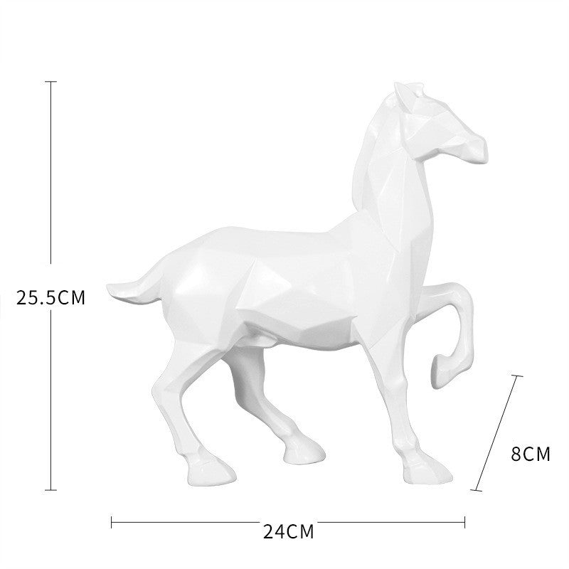 Office Decoration Horse Ornament Home Resin Crafts