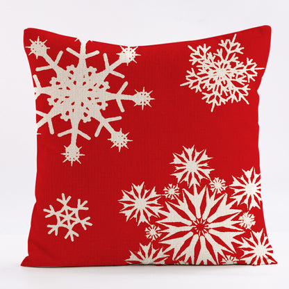 Home Fashion Simple Christmas Pillow Cover