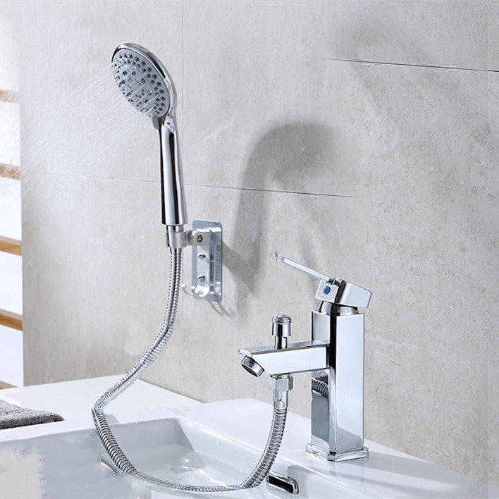 Home Bathroom Dual-purpose Washbasin Hot And Cold Single-hole Faucet Shower