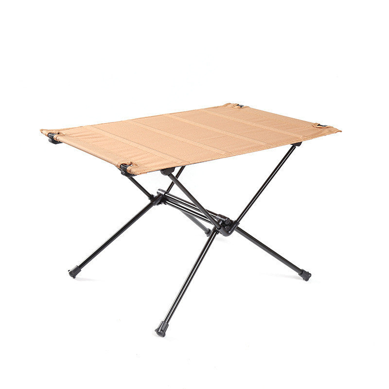 Outdoor Portable Aluminum Alloy Ultra-light Folding Table And Chair Stool