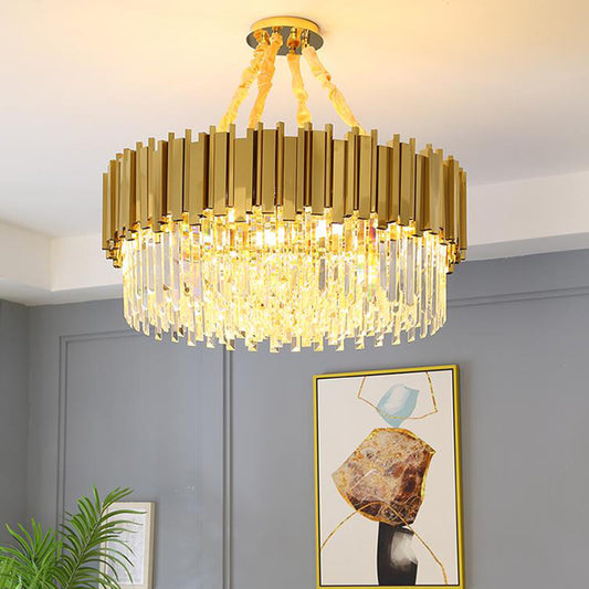 Lustre en cristal pour toute la maison, combinaison de salon