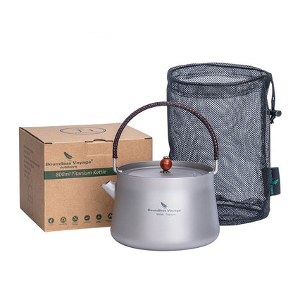 Outdoor Camping Travel Portable Kettle For Tea Making