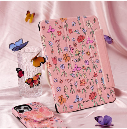 Funda protectora de carcasa plana con succión magnética