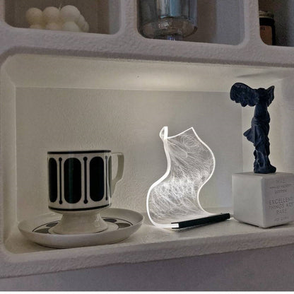 Lampe de chevet chaude de haut niveau d'apparence, petite veilleuse, décoration de maison