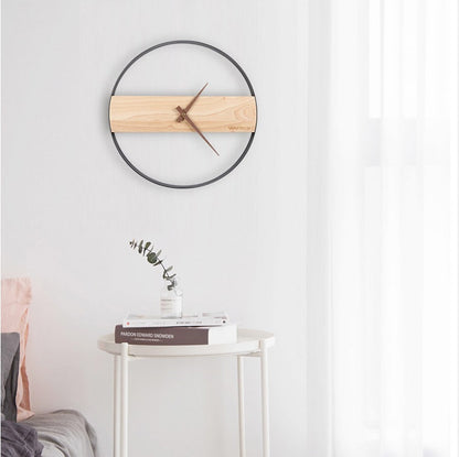 Simple table living room wall clock