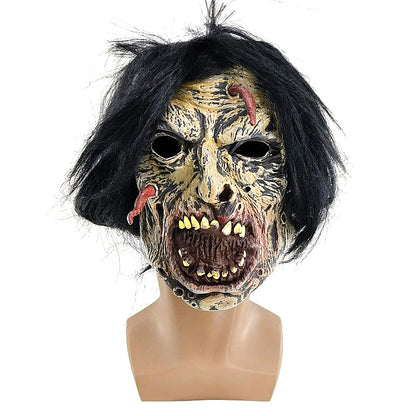 Halloween Party Masquerade Scary Latex Hood Mask