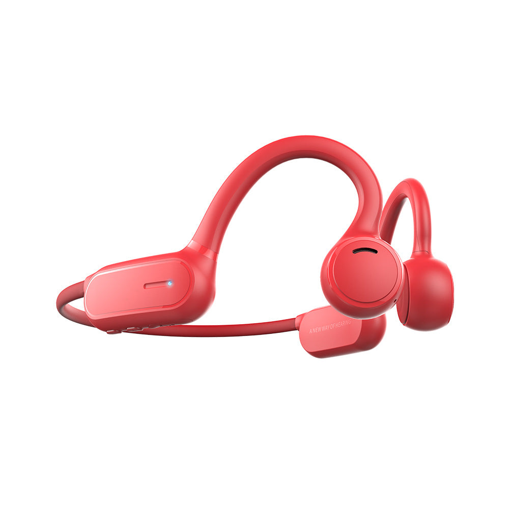 Los auriculares Bluetooth conducen el movimiento.