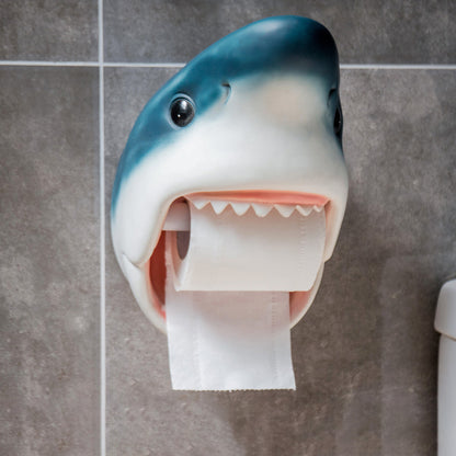 Creative shark tissue holder