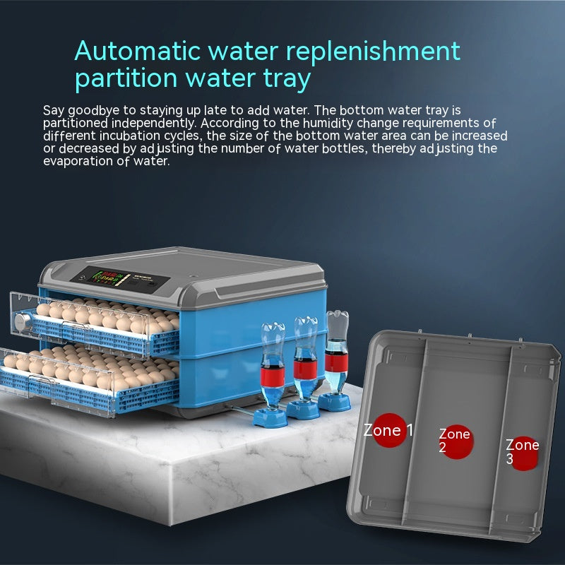 Incubadora doméstica automática de rutina para pollos, incubación de pollos