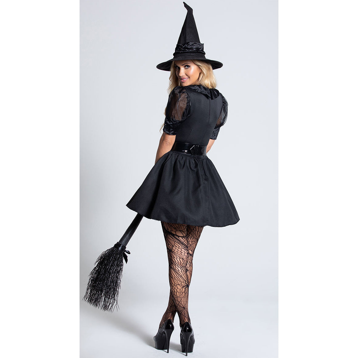 Ensembles de vêtements de cosplay de sorcière vampire pour femme Halloween