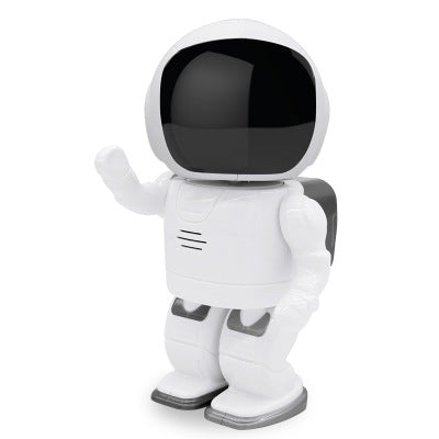 Caméra Robot astronaute IP Wifi sans fil P2P, Surveillance de sécurité, Vision nocturne IR, sécurité à domicile, moniteur bébé