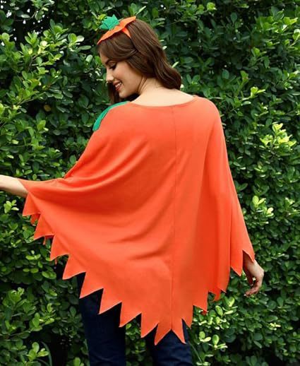 Halloween Pumpkin Cloak Clothing Cloak Sweater For Women