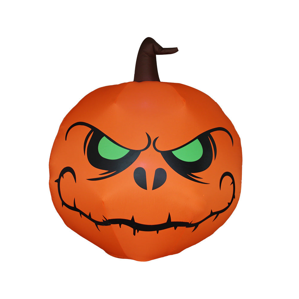 Modelo inflable de calabaza de Halloween