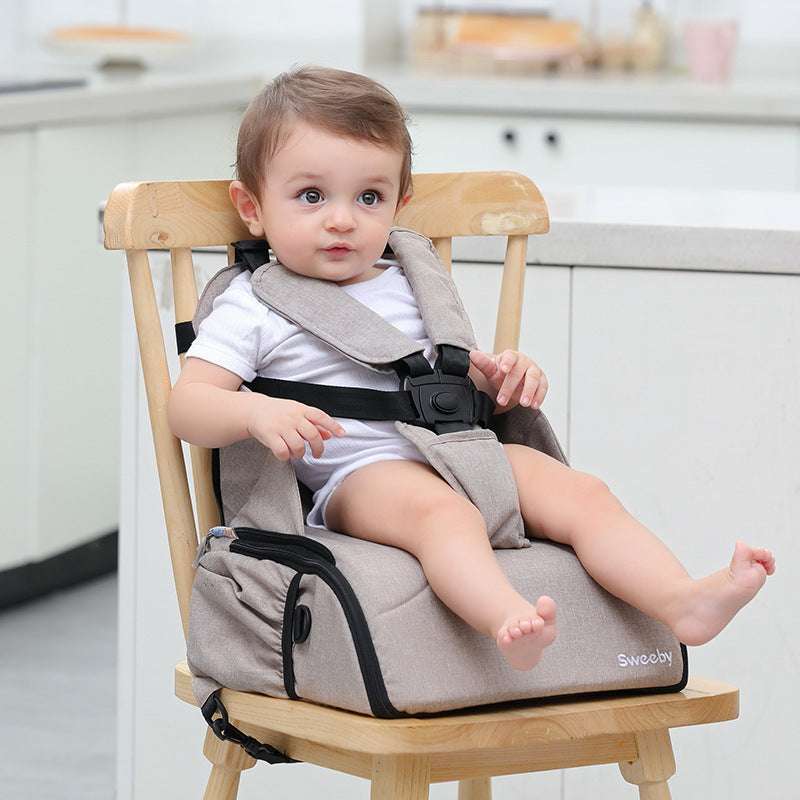 Silla de comedor portátil multifuncional para bebé, mesa para niños