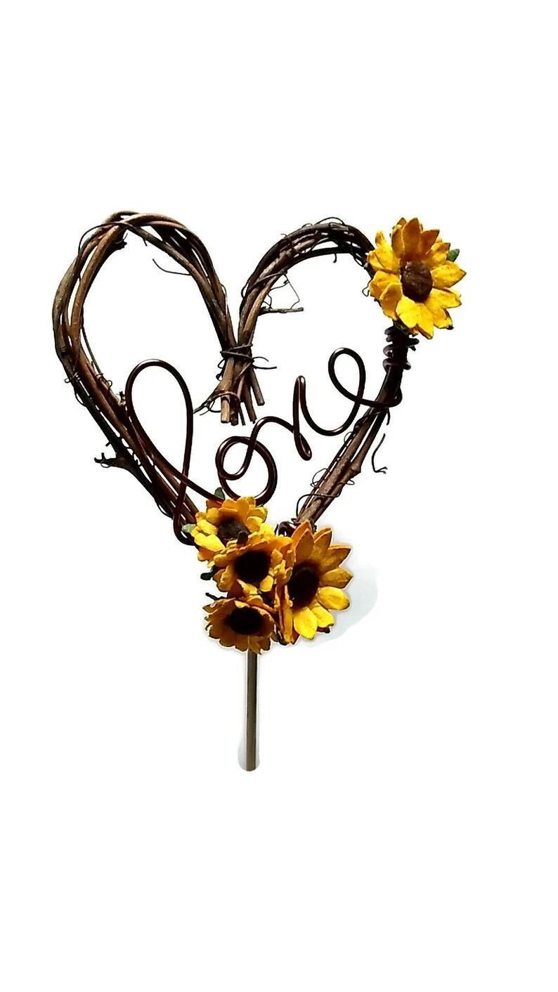 Love Letter Tree Plug-in Valentine's Day Dessert Table Layout Wreath Birthday Baking Decoration