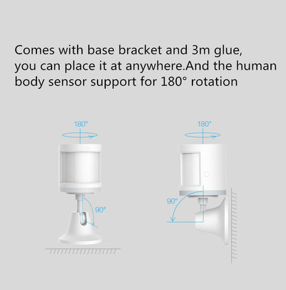 Sensor de cuerpo humano infrarrojo Casa inteligente Casa inalámbrica