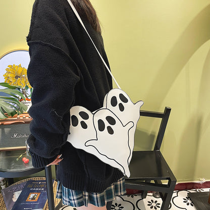 Bolsos de Halloween divertidos dibujos animados 3D fantasma dibujos animados bolsos de hombro mujeres lindo teléfono celular monederos bolso cruzado