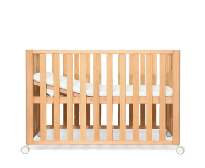 Beech Solid Wood Splicing Movable Multi-functional Crib