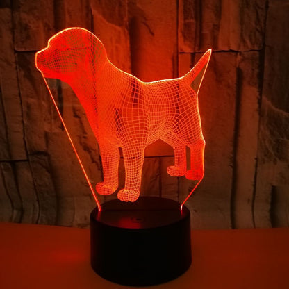 Lampe d'ambiance éclairage de sommeil chien USB