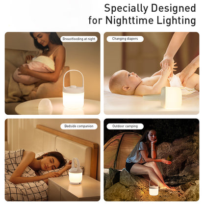 Portable night light USB charging desk lamp