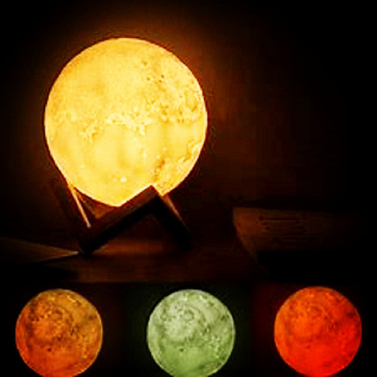 Lampe Lune 3D Fantaisie Romantique Cadeau Saint Valentin