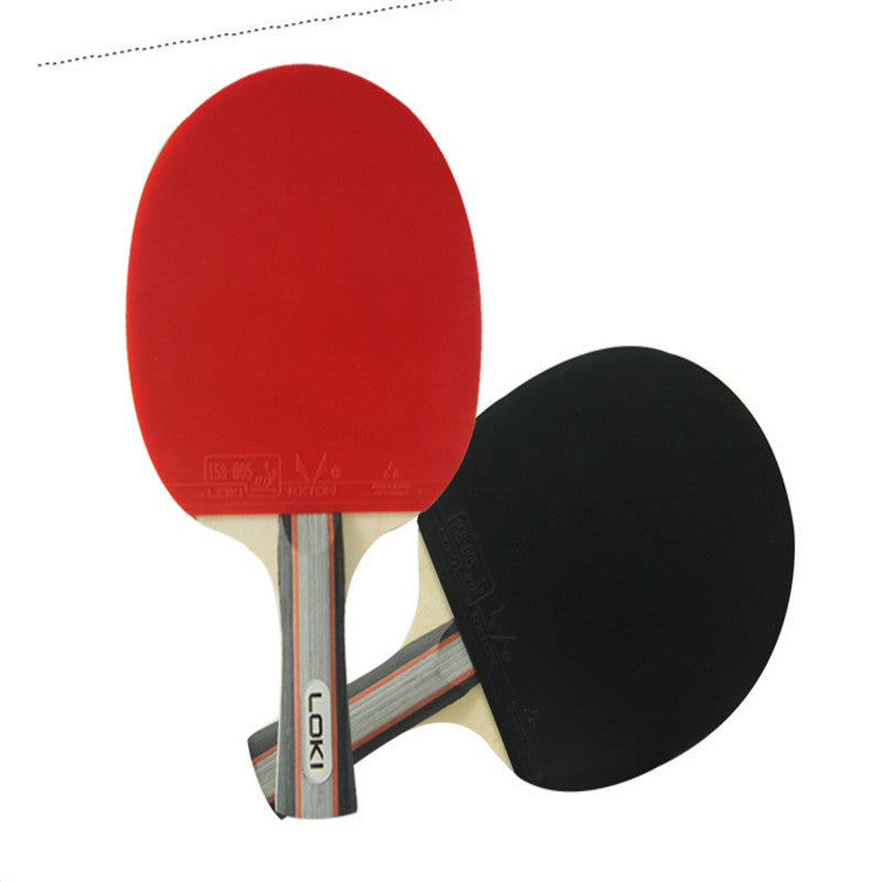 Juego de raquetas de tenis de mesa.