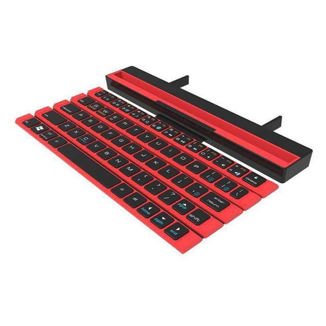 Teclado Bluetooth plegable con rollo flexible