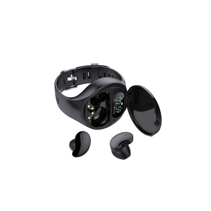 Detachable heart rate color screen pedometer headset