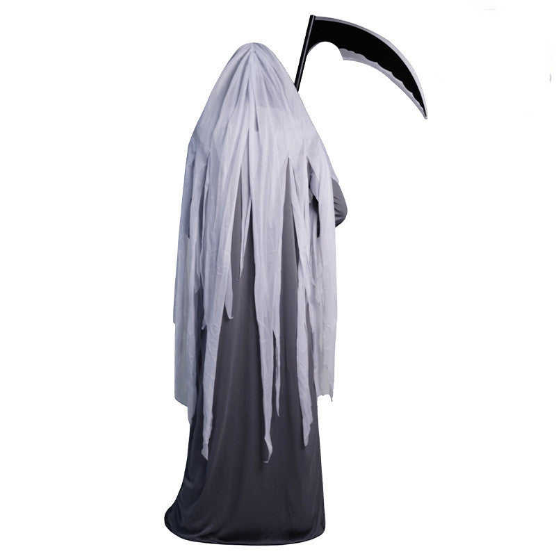 Costume d'Halloween sans visage pour hommes de grande taille The Frighteners