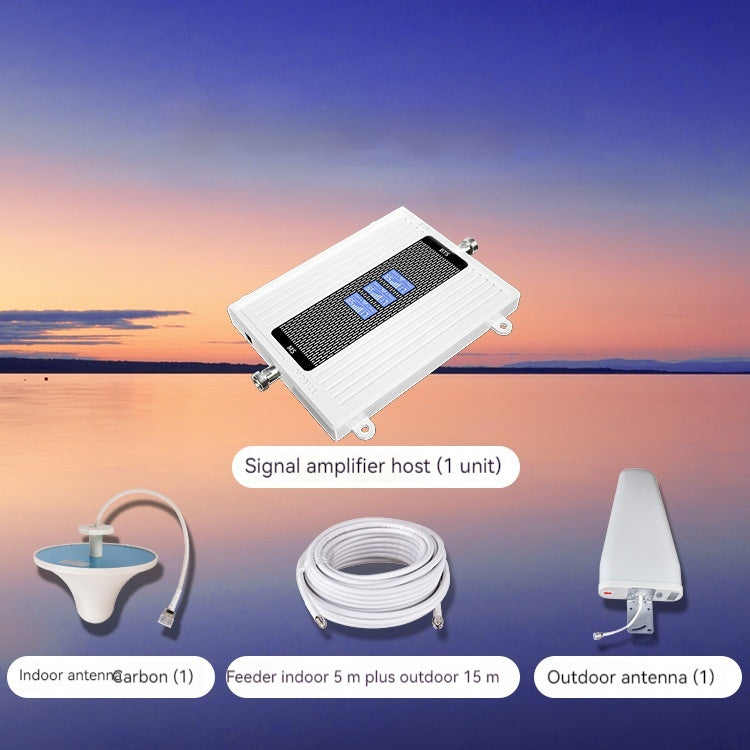 Amplificador de señal de teléfono móvil Receptor de mejora de señal tres en uno