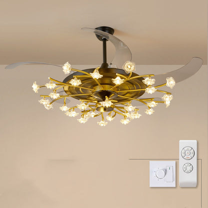 Invisible Fan Chandelier Suitable For Simple Living Room