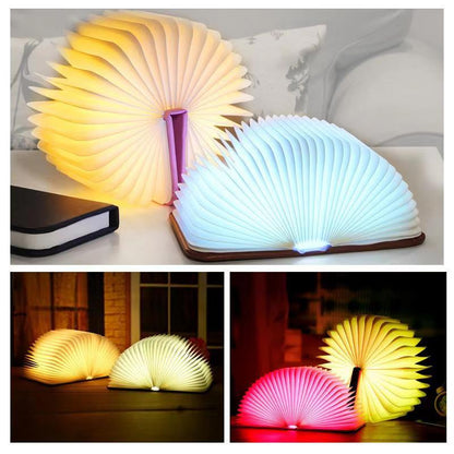 Lampe livre pliante