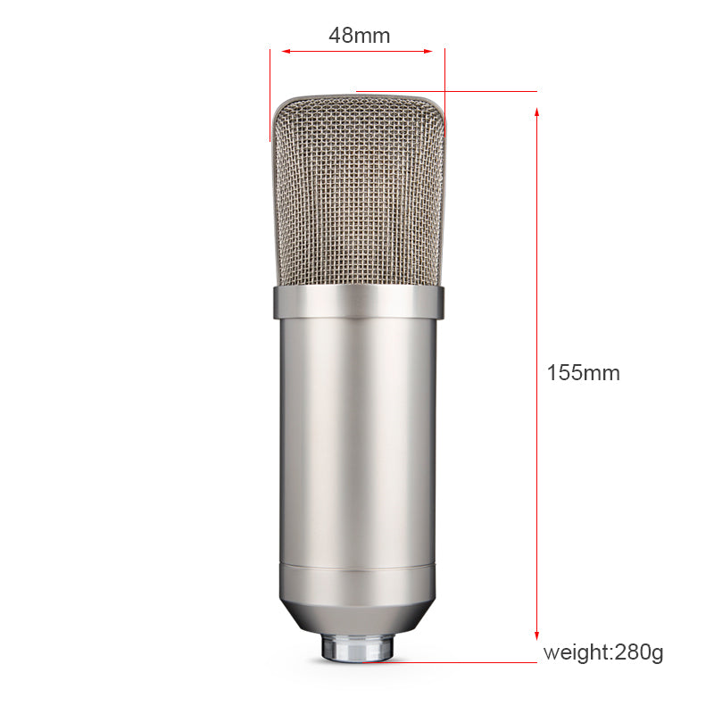 Microphone à condensateurMicrophone à condensateur à large membrane