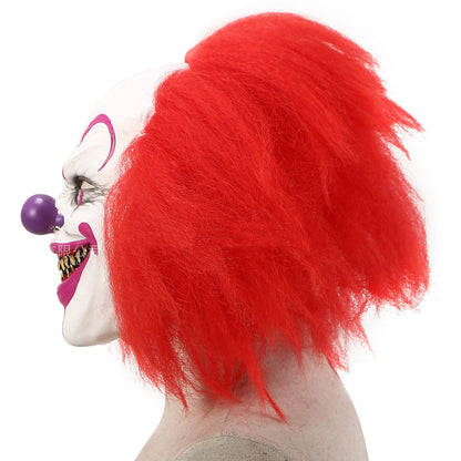 Horror Script Kill Halloween Clown Mask Headgear