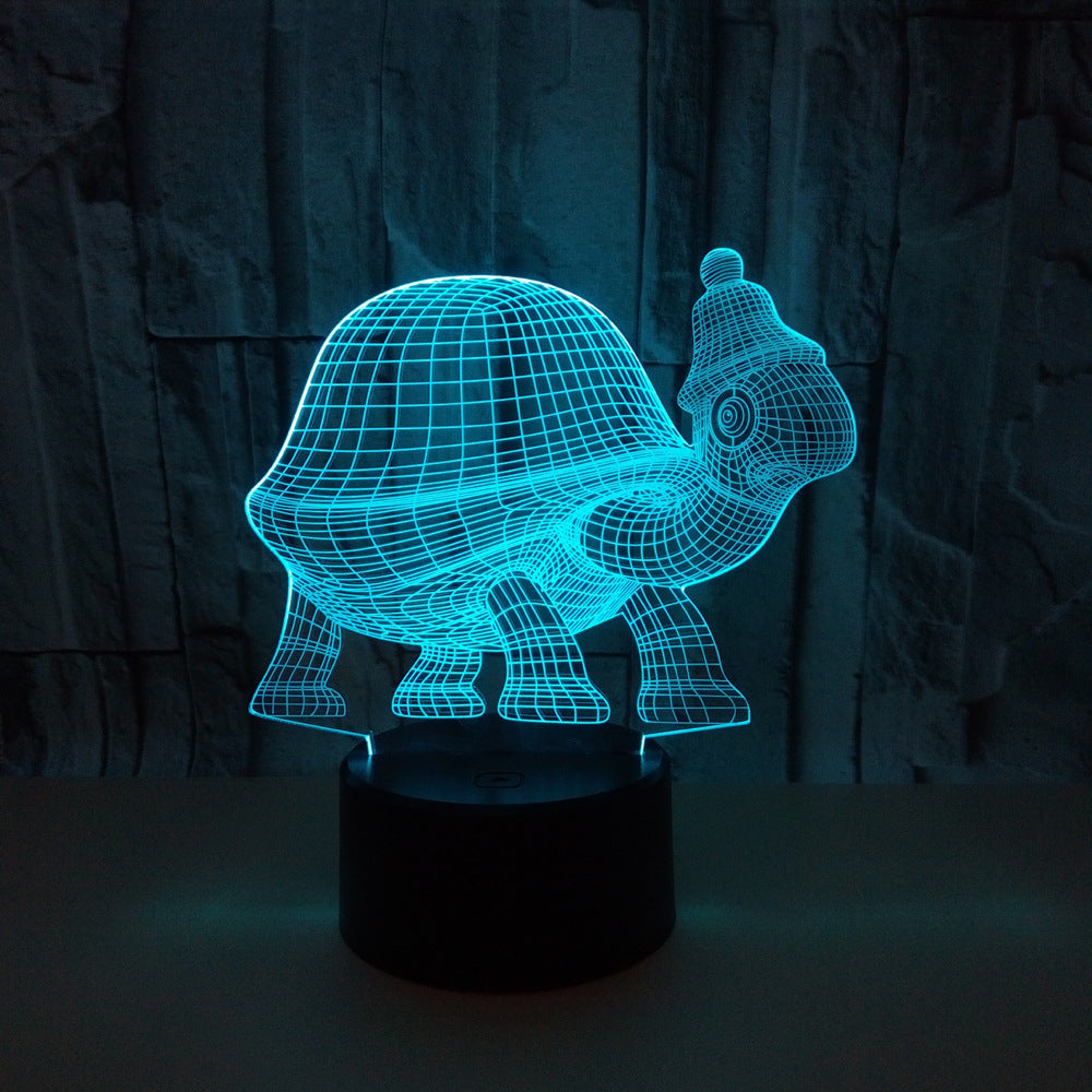 Lampe 3D tortue cool