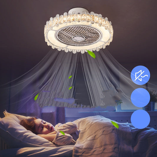 Lampe de ventilateur électrique de salle à manger de chambre à coucher montée au plafond