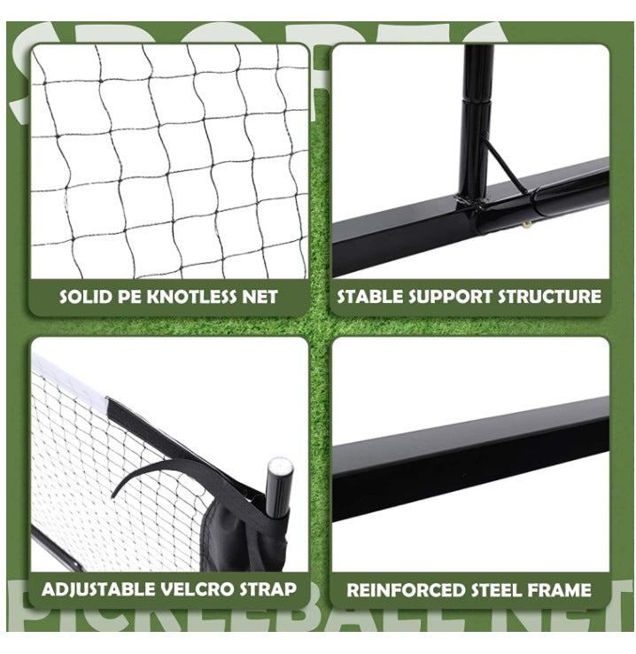 Fashion Portable Outdoor Removable Tennis Net