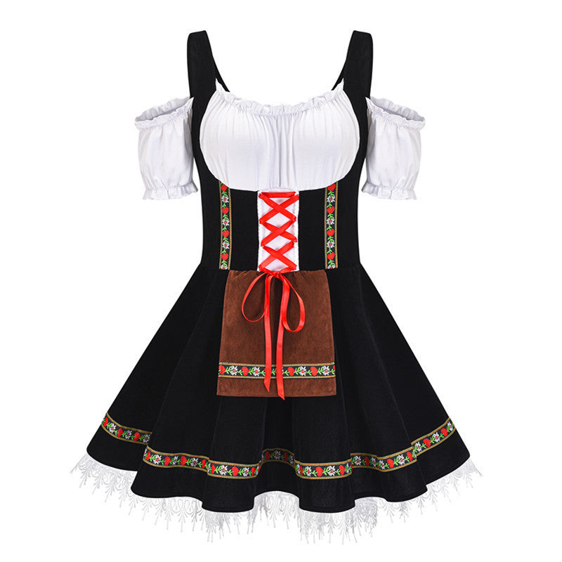 Robe de fille de bière d'Halloween grande taille