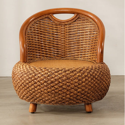 Silla Rattan Tatami Sentado Muelle Hogar