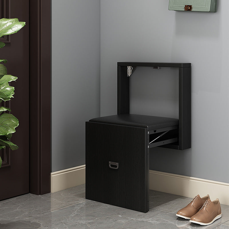 Folding Shoe Changing Stool Wall-mounted Household Wall