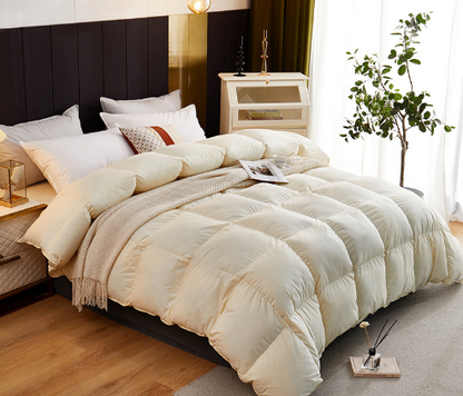 Couette en duvet d'oie en coton cadeau haut de gamme