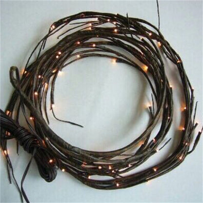 Lit Willow-shaped Home Decoration Lamp String