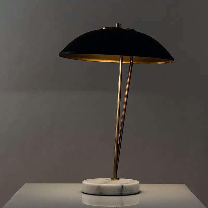 Lampe de table créative en marbre au design américain moderne et simple