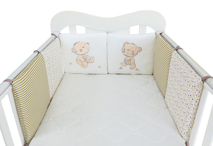 Parure de lit pour bébé, housse de protection en coton