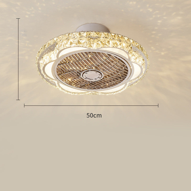 Lampe de ventilateur électrique de salle à manger de chambre à coucher montée au plafond