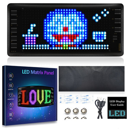 LED Expression Screen With Battery Portable