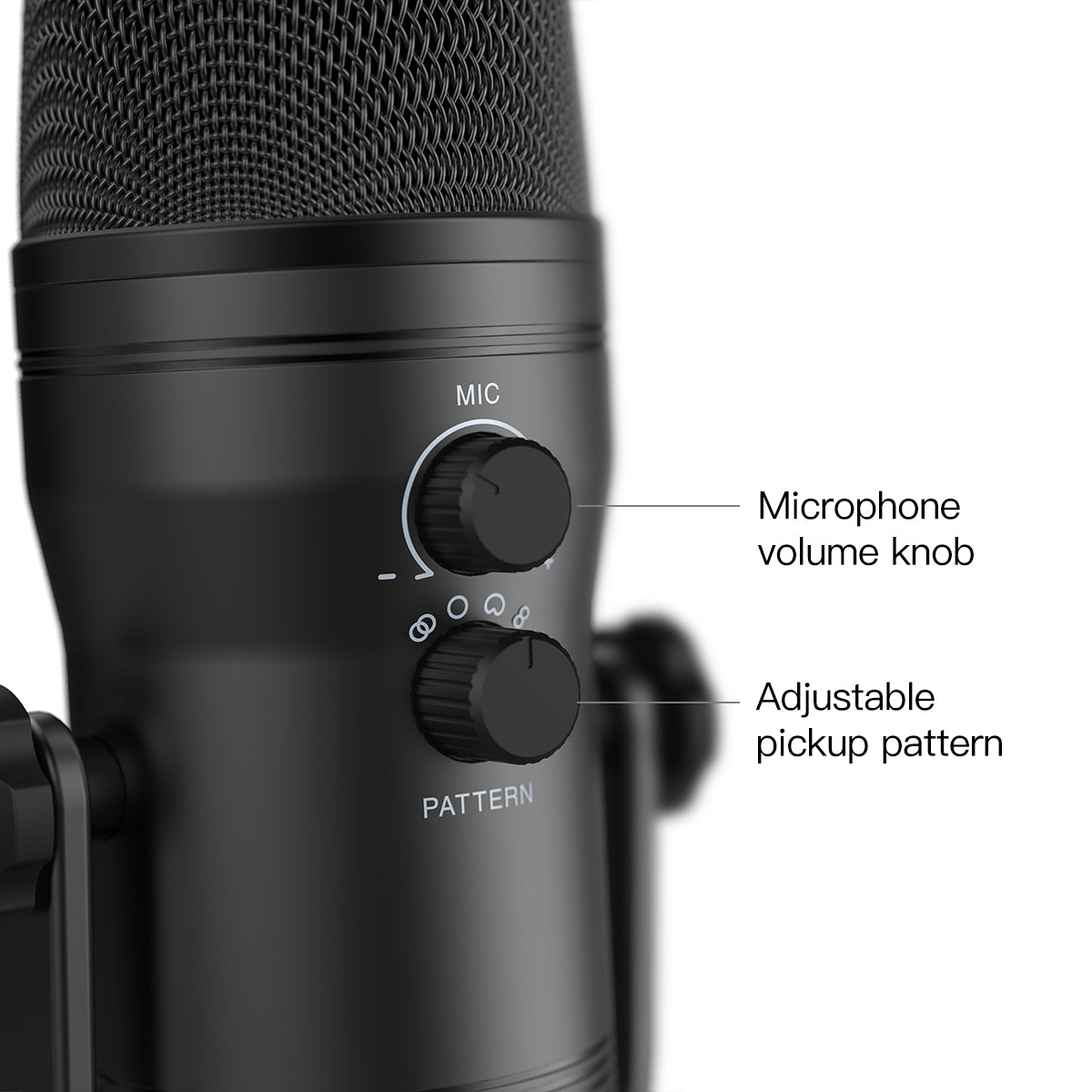 Microphone d'ordinateur de doublage professionnel, aide au sommeil, commande vocale